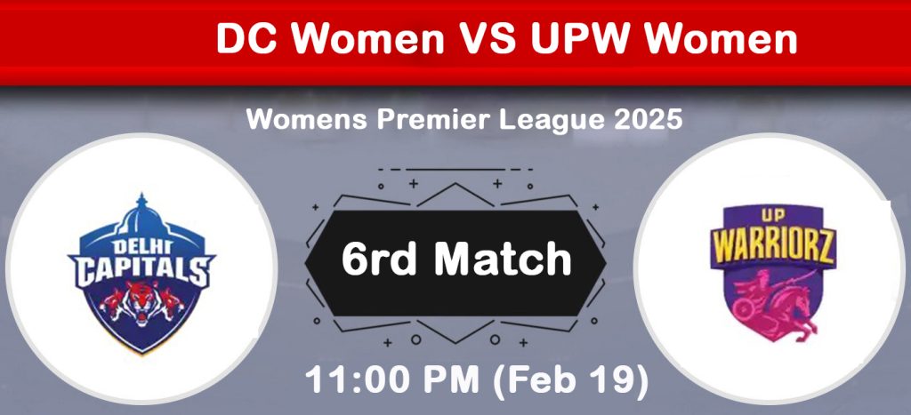 DC Women VS UPW Women