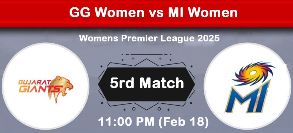 GG Women vs MI Women Womens Premier League 2025