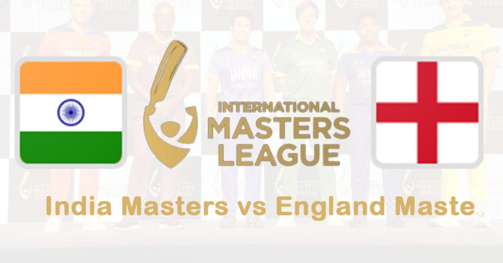 India Masters vs England Maste