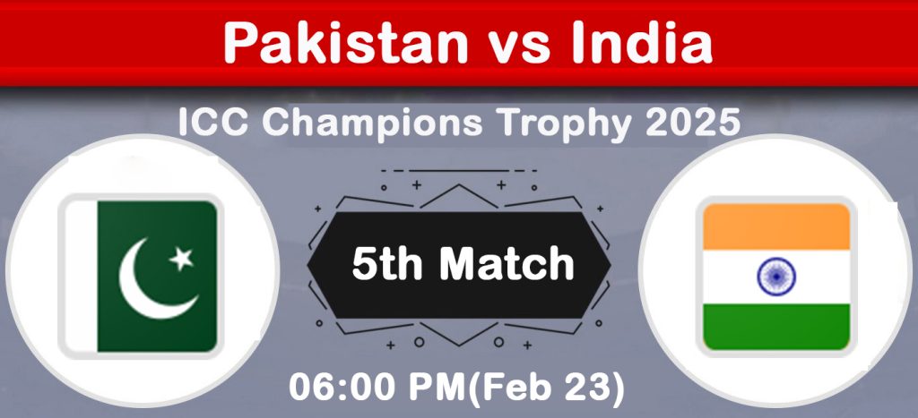 Pakistan vs India