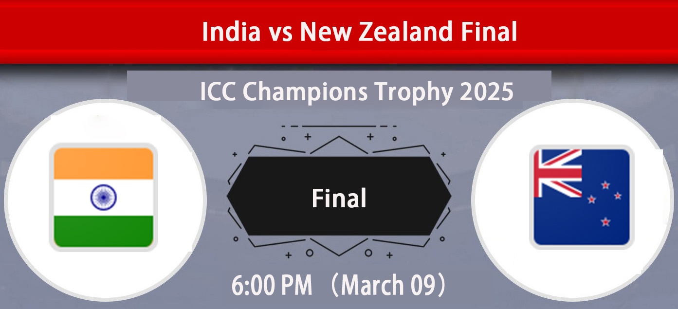 India vs New Zealand – Final Preview & Prediction | ICC Champions Trophy 2025