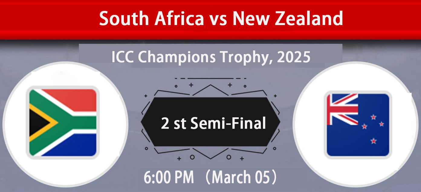 South Africa vs New Zealand, 2nd Semi-Final Preview & Prediction ICC 2025